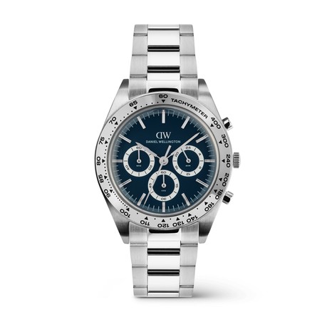 Daniel Wellington Watch - Iconic Tachymeter 3-Link Arctic Silver