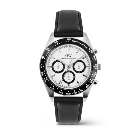 Daniel Wellington Watch - Iconic Tachymeter Sheffield Silver