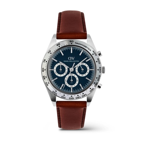 Daniel Wellington Watch - Iconic Tachymeter  St-Mawes Arctic Silver