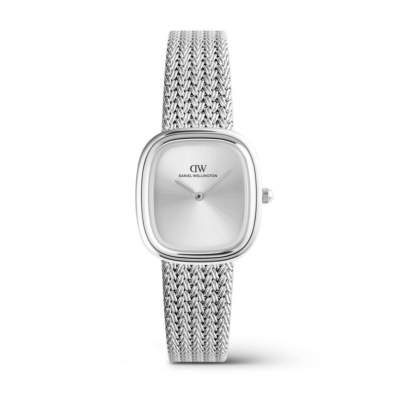 Daniel Wellington Watch - Margot Braided Mesh Unitone Silver