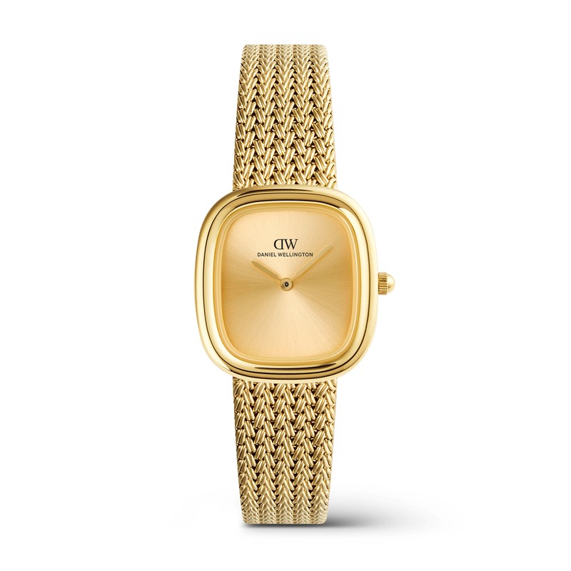 Daniel Wellington Watch - Margot Braided Mesh Unitone Gold