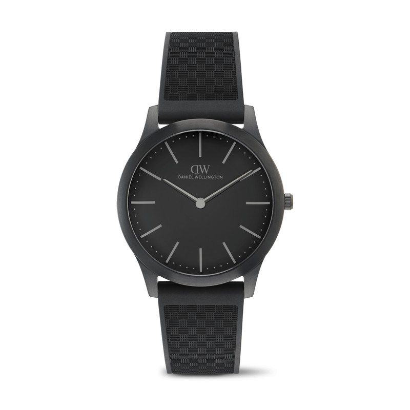 Daniel Wellington Watch - Pathfinder Black-Black Rubber