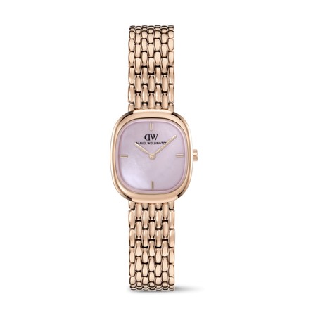 Daniel Wellington Watch - Corta Pink MOP Grain-Link Rose Gold