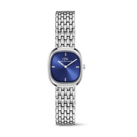 Daniel Wellington Watch - Corta Royal Blue Grain-Link Silver
