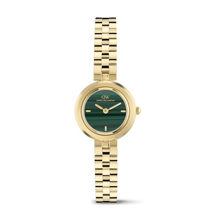 Daniel Wellington Watch - Aurea 3-Link Gold Malachite