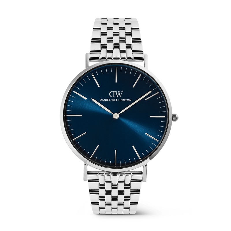 Daniel Wellington Watch - Classic 7-Link Arctic Silver