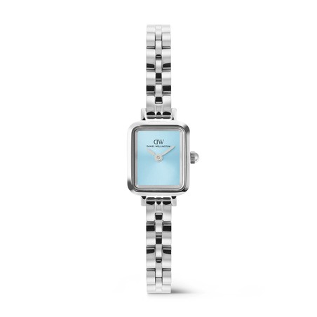 Daniel Wellington Watch - Quadro Mini Arch 3-Link Ice Blue Silver