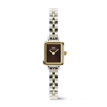 Daniel Wellington Watch - Quadro Mini Arch 3-Link Amber Two-Tone