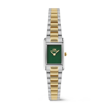 Daniel Wellington Watch - Bound Mini 3-Link Two-Tone Emerald