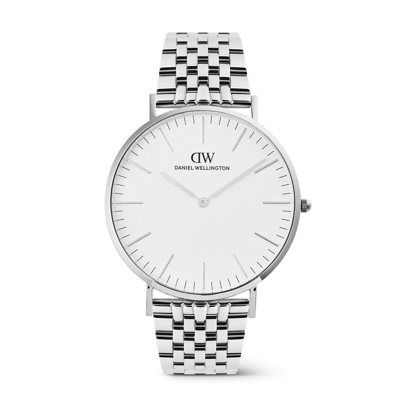 Daniel Wellington Watch - Classic 7-Link Silver
