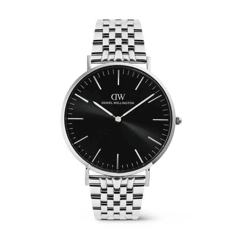 Montre Daniel Wellington - Classic 7-Link Noir Argent