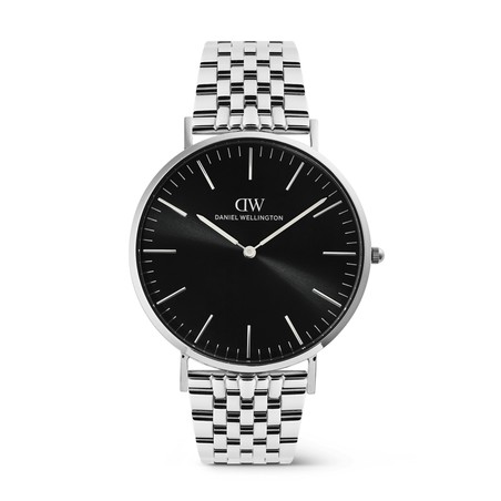Montre Daniel Wellington - Classic 7-Link Noir Argent