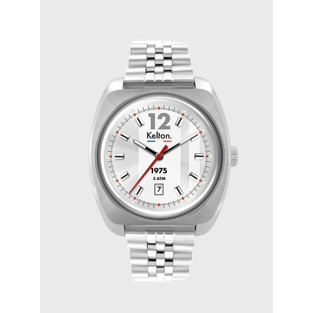 Montre Kelton - RC 1975 Silver White