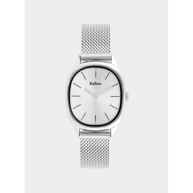Montre Kelton - Colorama Mesh Argent