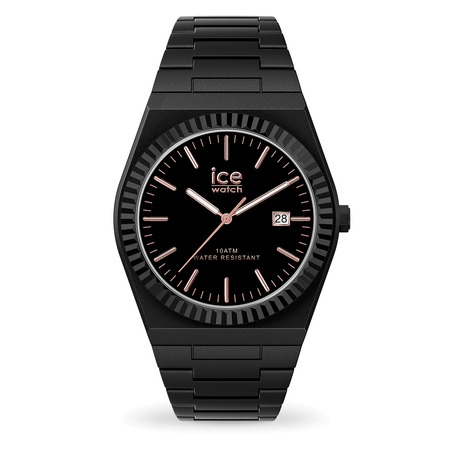 Montre Ice-Watch - Ice pw - Noir Mat et Or Rose