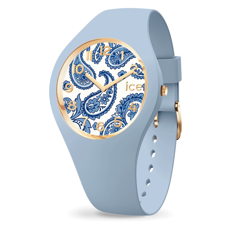 Montre Ice-Watch - Ice flower - Bleu Aura