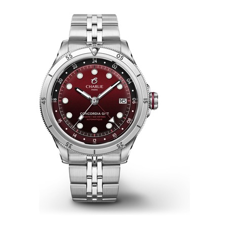 Montre Charlie Paris - CONCORDIA GMT Bordeaux