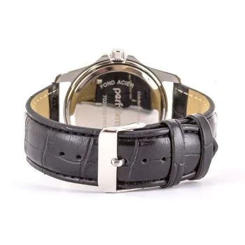 Dos Montre Performer Homme Simili Cuir Noir Cadrans Factices - 7029412