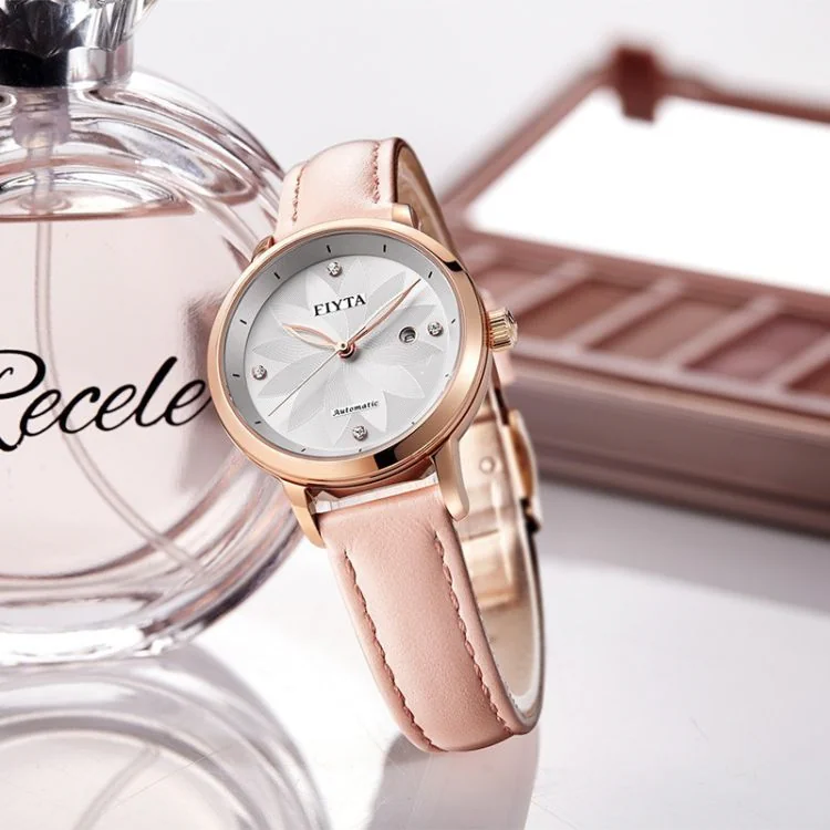 Fiyta - Montre Fiyta - Floriography - Automatique - Rose - LA802008.PWS