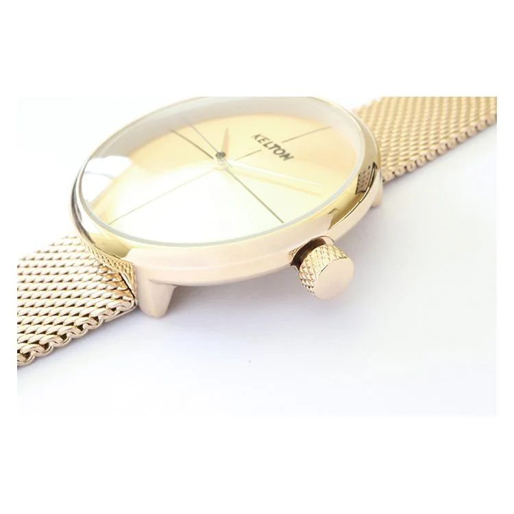 Kelton - Montre Vintage Kelton - Vinyle Gold