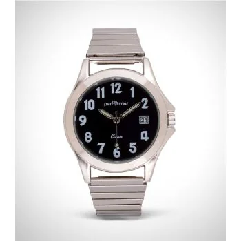 Face Montre Performer Homme Métal Extensible Argenté - 7032322