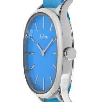 Montre Colorama de Kelton - la montre bleue pour femme