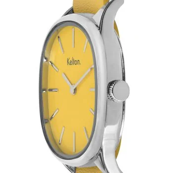 Montre Vintage Kelton - Colorama Jaune