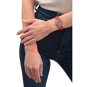 Montre Vintage Kelton - Colorama Rouge