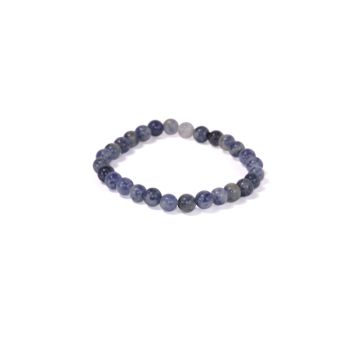 Bracelet de Lithothérapie en Pierres Naturelles SODALITE 6mm