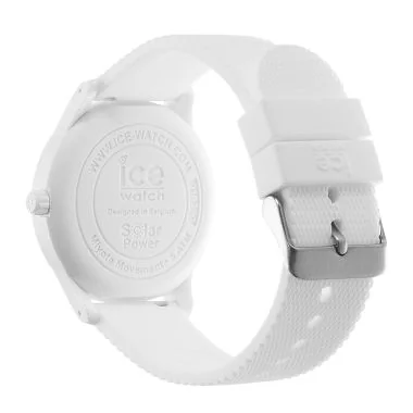 Dos Ice Watch - Ice Solar Power Polar Mixte Blanche et Noire