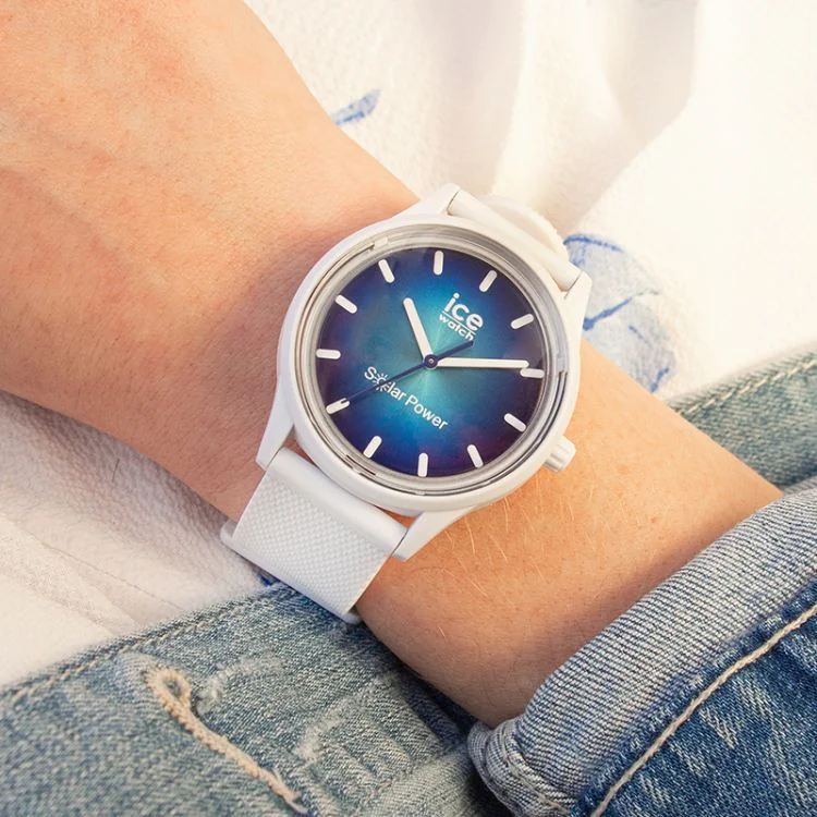 Ice Watch Collection - Ice Solar Power Abyss Unisex White and Abyss Medium