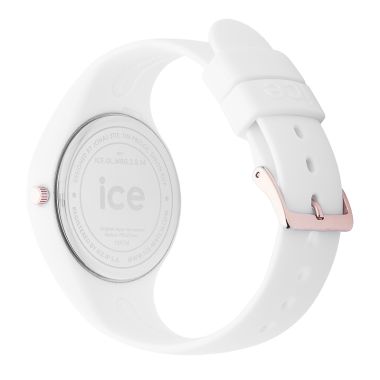 Dos Ice Watch - Ice Glam Femme Blanche Doré/Rose