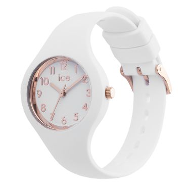 Profil Ice Watch - Ice Glam Femme Blanche Doré/Rose Extra Small