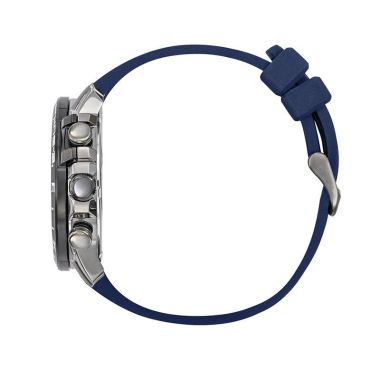 Bracelet Montre Patrouille de France Athos 3 Intérieur Gauche Silicone Bleu Multifonctions