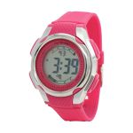 Montre Digitale Performer Femme Silicone Rose Multifonctions - 70612932