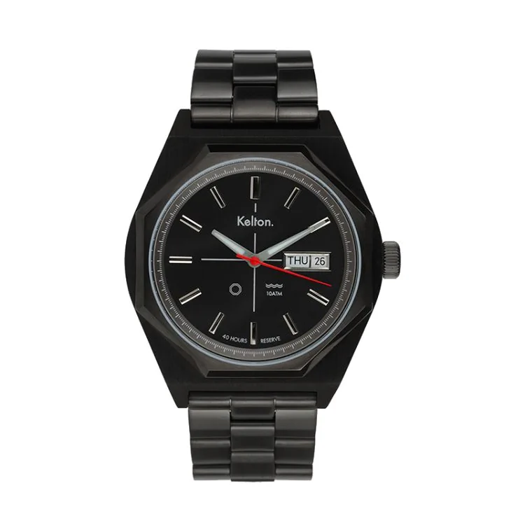 Kelton Octagon Titanium Vintage Automatic Watch Face