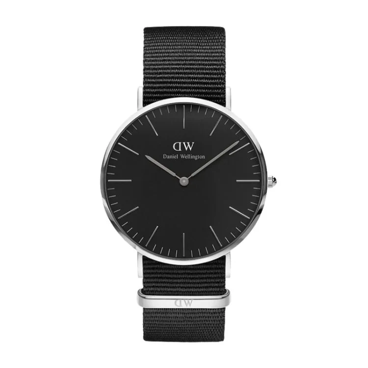 Daniel Wellington Watch Face - Classic Cornwall Silver - 40mm
