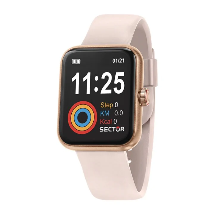 Sector S03 Smartwatch - Pink Silicone