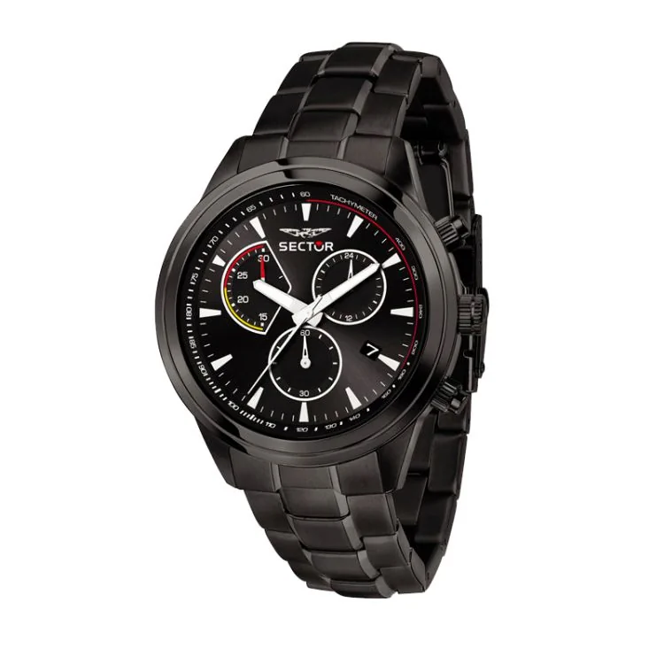 Sector 670 Chronograph Watch - Black