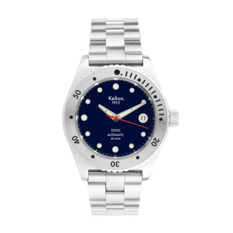 Kelton Watch - 1955 Limited Edition - 40 ATM - Stainless Steel