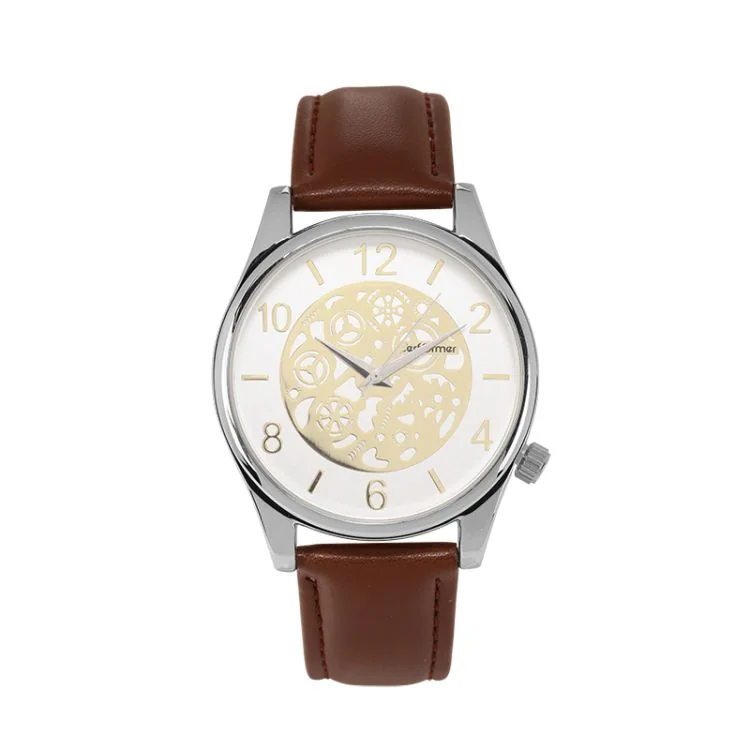 Performer Watch - Skeleton - Brown Leather, White Dial - 70220522
