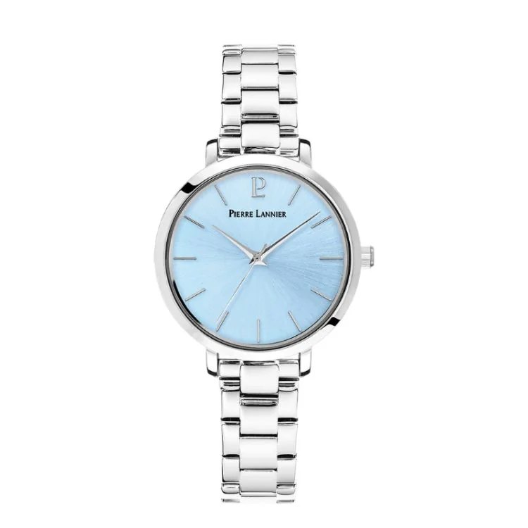Pierre Lannier Watch - Chouquette - Minimalist - Silver-Toned Steel
