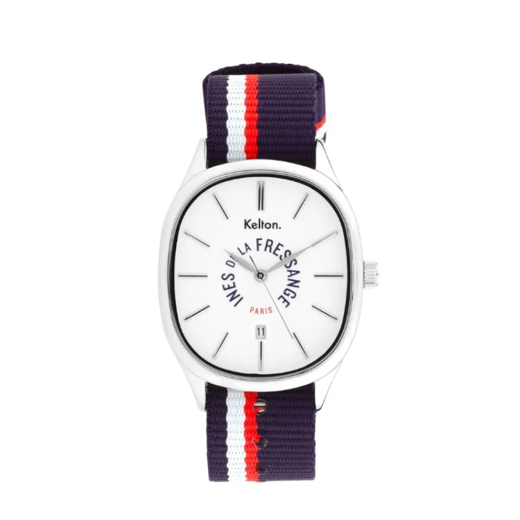 Kelton x Ines de la Fressange Paris Watch - Grande Colorama - Sport Navy