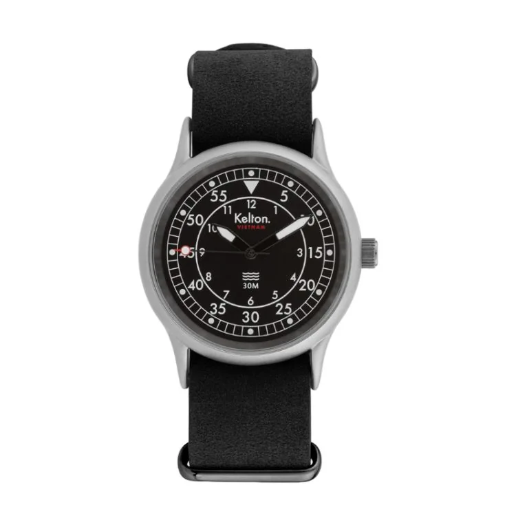 Kelton Watch - Vietnam 2 - Mechanical - Black NATO Strap