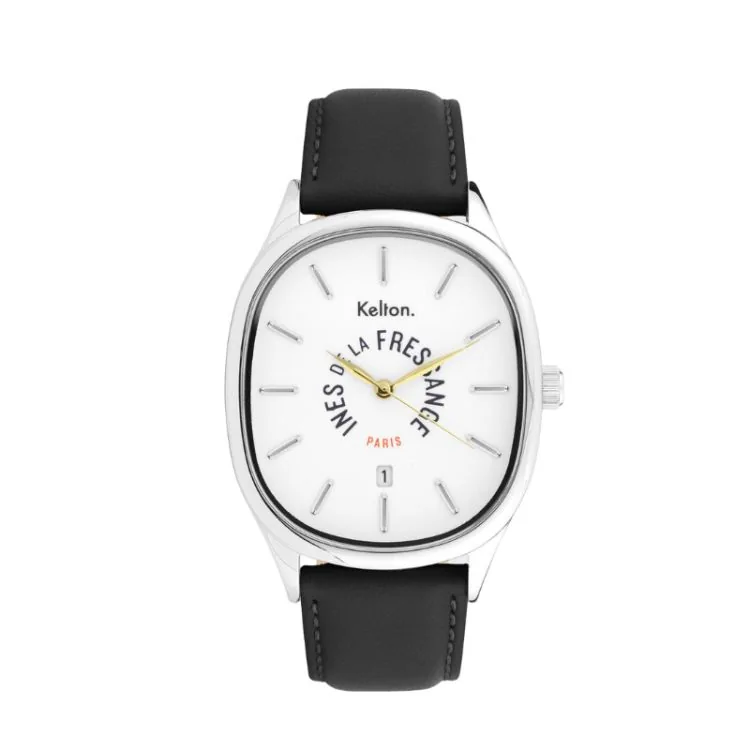 Kelton x Ines de la Fressange Paris Watch - Grande Colorama - Black