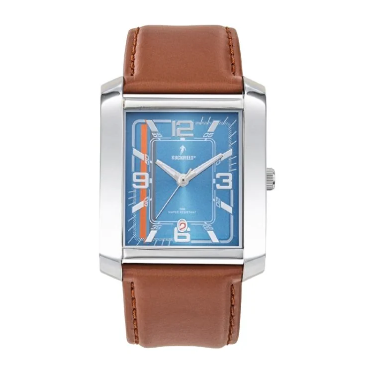 Ruckfield Watch - Rugby - Rectangular - Blue Dial