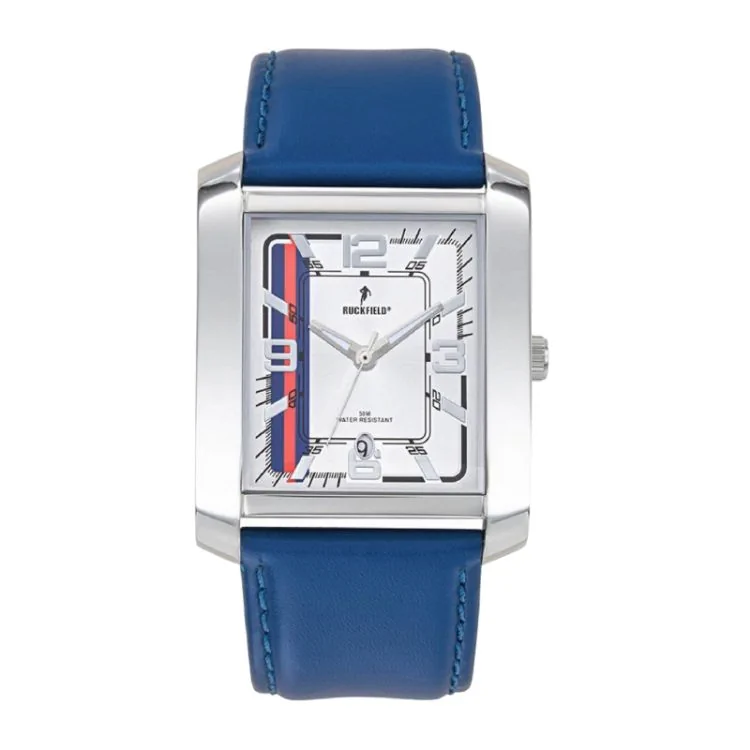 Ruckfield Watch - Rugby - Rectangular - White Dial