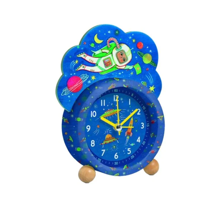 Djeco Alarm Clock - Children's Alarm Clock - Space
