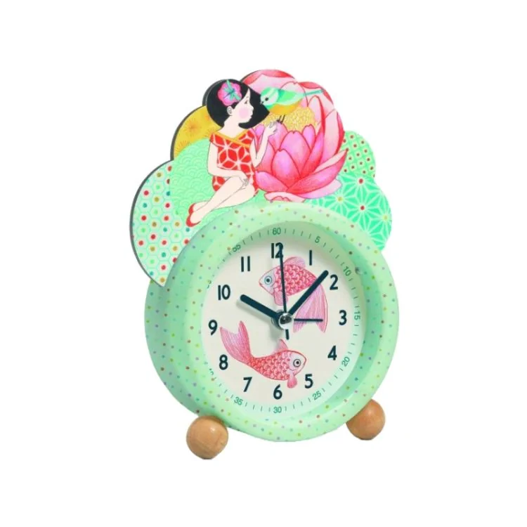 Djeco Alarm Clock - Children's Alarm Clock - Fish