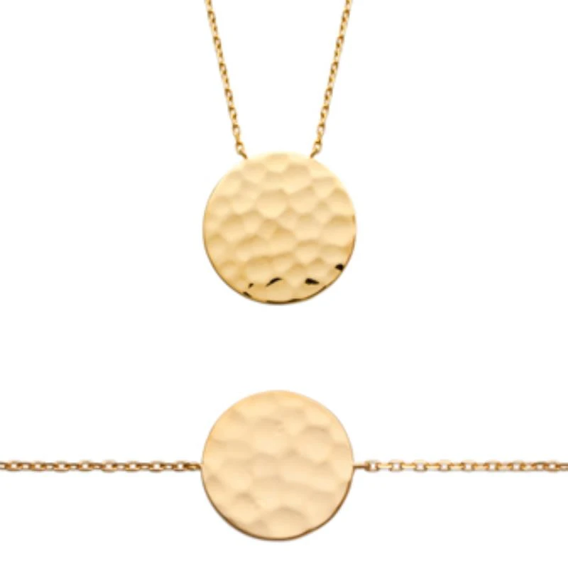 750 Gold-Plated Necklace, 3Mic, 45cm